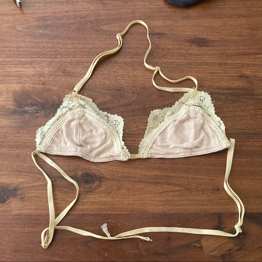 Haute Hippie Wrap-Around Bralette XS